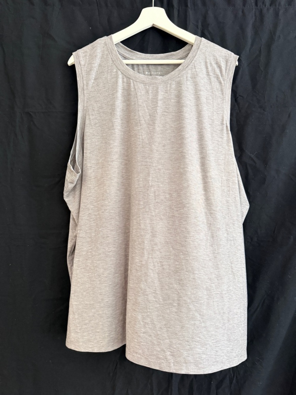 Athleta Sleeveless Relaxed Tank Top - Grey